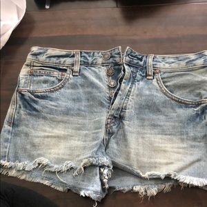 Free People Jean Shorts
